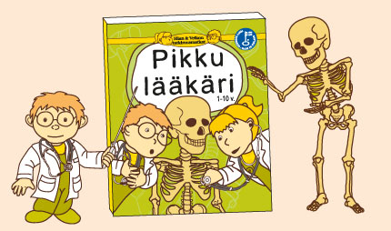 Ellan ja Veikon tutkimusmatkat - Pikku lääkäri lastenkirja